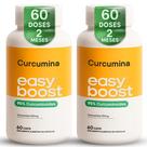 Curcumina Easy Boost 95% Curcuminoides 130mg Kit 2x 120caps