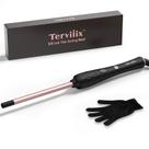 Curling Iron Wand Terviix Small Barrel 9mm para cabelos curtos e longos