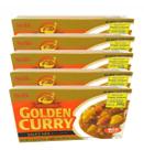 Curry Golden S&b Amakuchi Suave 220g (Kit com 5)