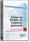 Curso de Direito do Trabalho Aplicado: Livro das Profissões Regulamentadas - Vol.4
