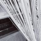 Curtain Ave Split String Beads 100x200cm brancas