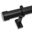 Curtain Rod Blast Home Luxury 90cm Tuxedo Black Signature