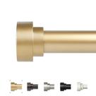 Curtain Rod, hei! Dear Gold 183-366 cm ajustável para serviços pesados