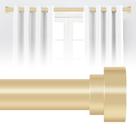 Curtain Rod, hei! Dear Gold 45-150 cm de diâmetro ajustável de 2,5 cm
