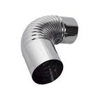 Curva Chaminé Inox Ø 110mm Cano Joelho 90º Fogão Lenha N1 - Hedlund