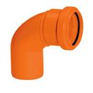 Curva Curta 90 X 50 para Tubos Amanco Silentium DN 40 a DN150