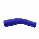 Curva de Silicone MSA 45º Azul 2" x 2 1/2" - Cód.274