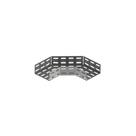Curva Eletrocalha Horizontal 50x50mm 90º Perfurada