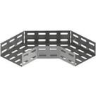 Curva Eletrocalha Perfilaco Horizontal 90 50 X 50Mm E0990 Curva Eletrocalha Perfilaco Horizontal 90 50 X 50Mm E0990