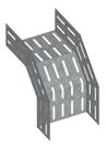 Curva Eletrocalha Vertical Externa 75x50mm 90º Perfurada