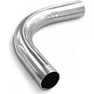 Curva Eletroduto Galvanizada 90X2'' 11006 - Kit C/5 Curva Eletroduto Galvanizada 90X2'' 11006 - Kit C/5