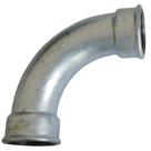 Curva Femea 90º Galvanizado 1/2 Polegadas BSP