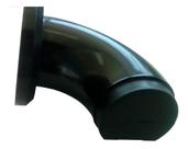 Curva Nylon Perfil Tubo Corrimão Escada 2 Pol Redondo - 1pç