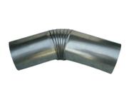 CURVA PARA CHAMINÉ 45º 110MM GALVANIZADA