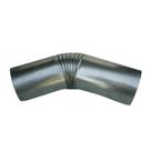CURVA PARA CHAMINÉ 45º 115MM GALVANIZADA