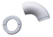 Curva Tubular Redonda de Nylon Para Tubo Corrimão - 1 Und Curva Tubular Redonda de Nylon Para Tubo Corrimão - 1 Und