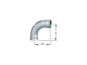 Curva Tupy Fêmea Ferro Galvanizado B 3/4"
