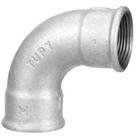 Curva Tupy Ferro Galvanizado 2" Fêmea Curta BSP