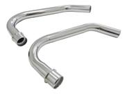 Curvas Originais Cromadas (par) - CB 400 / CB 450 - Honda Curvas Originais Cromadas (par) - CB 400 / CB 450 - Honda