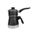 Cuscuszeira a Vapor Duplex Porção Individual Mini Cuscuzeira Dupla com Tampa Faz Cuscuz e Legumes