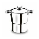 Cuscuzeira Aço Inox Lyon 16 cm x 19 cm 2 Litros - Brinox Cuscuzeira Aço Inox Lyon 16 cm x 19 cm 2 Litros - Brinox