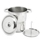 Cuscuzeira Aparelho para Cuscuz Inox Luxo