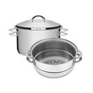Cuscuzeira e Panela a Vapor Inox Tramontina 20cm Solar Cuscuzeira e Panela a Vapor Inox Tramontina 20cm Solar