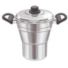 Cuscuzeira Nordestino Legumeira Aluminio Vapor Cuscuz n 16