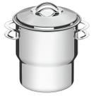 Cuscuzeira Tramontina Aço Inox 2,2L Solar Alças Tampa 14cm Individual Ralo Interno