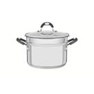 Cuscuzeira Tramontina Astro Silicone 20cm 3,6L