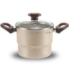 Cuscuzeiro 16 Antiaderente Com Tampa Vidro Teflon Cuscuz Nordeste Cuscuzeira Creme Cuscuzeiro 16 Antiaderente Com Tampa Vidro Teflon Cuscuz Nordeste Cuscuzeira Creme