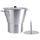 Cuscuzeiro Aluminio Polido Profissional 26cm 9L Nacional Cuscuzeiro Aluminio Polido Profissional 26cm 9L Nacional