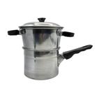 Cuscuzeiro Mini Pequeno 12cm Individual Aluminio Nacional