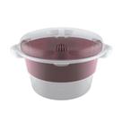 Cuscuzeiro para Micro-Ondas de Plástico Cozi Vapore com Alça 22Cm - Euro Home Cuscuzeiro para Micro-Ondas de Plástico Cozi Vapore com Alça 22Cm - Euro Home