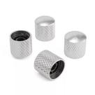 Custom Sound Knob De Metal Modelo MM 4 Peças Cromado CKB2-CR
