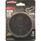 Cut Off Blade Ali Industries 9425 Gator 3" Metal, pacote com 5