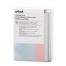 Cutaway Cards Cricut Pastel Sampler R10 com adesivo (18 ct) Cutaway Cards Cricut Pastel Sampler R10 com adesivo (18 ct)