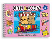 Cute & Comfy Super Extra- Edição 08 - Livro de Colorir Adulto