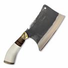 Cutelo Artesanal Patron Chifre Branco Inox 3mm
