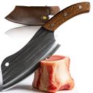 Cutelo de Cozinha Forjado à Mão Faca Artesanal para Carnes
