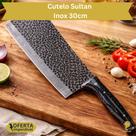 Cutelo Faca Aço Inox Profissional Premium Cabo Reforçado Cozinha Açougue Churrasco Pexeira 5 Modelos