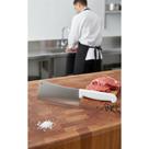 Cutelo Profissional Aço Inox 17.5cm Lâmina Branca Forte