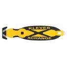 Cutter Klever Kutter Xchange Box Safety Yellow 12 peças