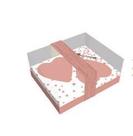 CX CLASSIC 2 MEIO OVO DE COLHER CORACAO 2x250G COR ROSE GOLD DESMONTADA - IDEIA EMBALAGENS C/5 UN