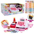 Cx Registradora De Brinquedo + Pilhas Mercadinho Infantil