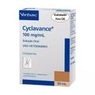 Cyclavance 100 Mg/ml Solução Oral 50ml Virbac Cães Pet