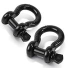 D Ring Shackles Ohuhu, força máxima de ruptura de 20 toneladas, pacote com 2