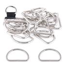 D Ring Sweet 150 unidades de metal multiuso para bolsas de hardware D Ring Sweet 150 unidades de metal multiuso para bolsas de hardware