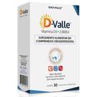 D-valle 2.000ui com 30 comprimidos orodispersíveis