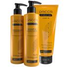 Dacca Kit Home Care Shampoo Condicionador Leave-in com Proteção Térmica